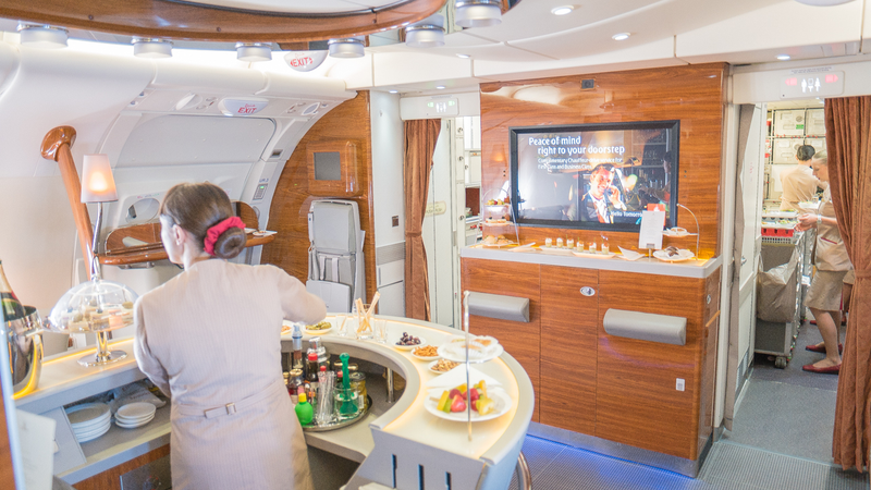 Illustration for article titled A Bar On Board A Plane? Now You're Talking